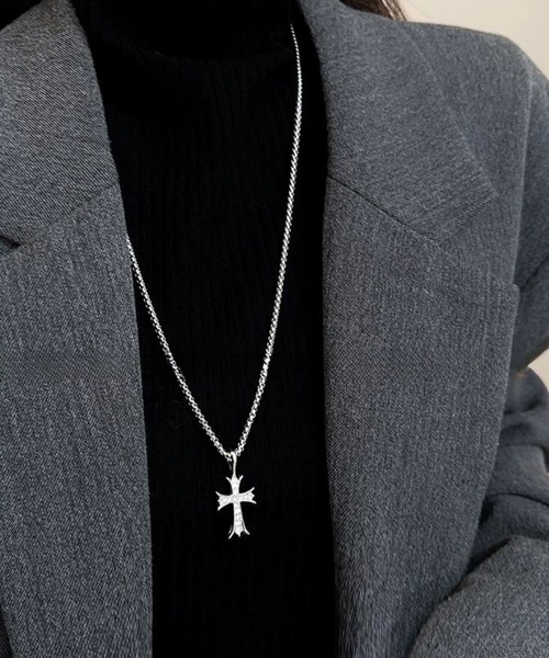 ネックレス 「456715」クロスモチーフチェーンネックレス（RZ