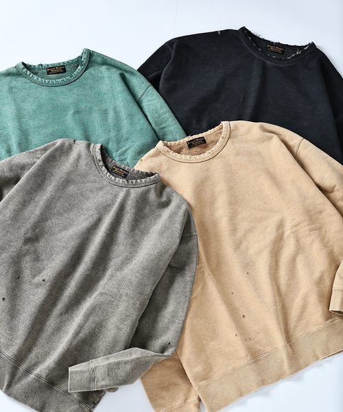 【新品未使用タグ付】 ジャーナルスタンダード パイル裏毛Tシャツ 完売 24SS JOURNAL STANDARD J.S HOMESTEAD tシャツ パシフィック 裏毛 ダメージ