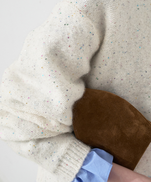 SLOBE IENA（スローブイエナ） ニット セーター スパンコールニット