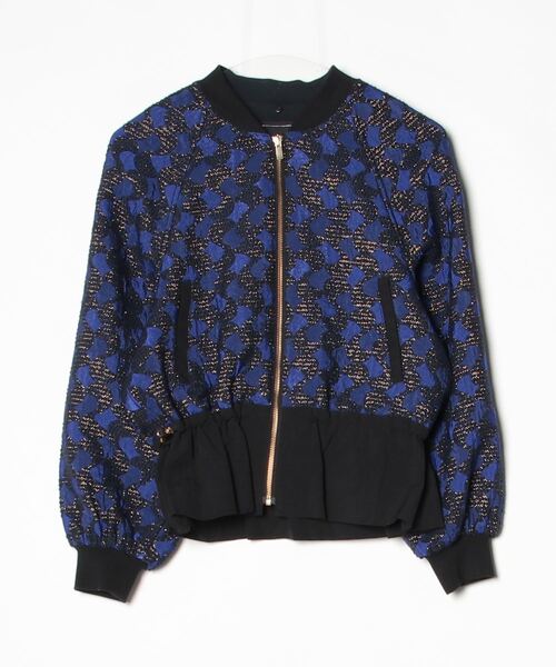 グレースコンチネンタル　ブルゾン GRACE CONTINENTAL（グレースコンチネンタル） ブルゾン 36 ブラック