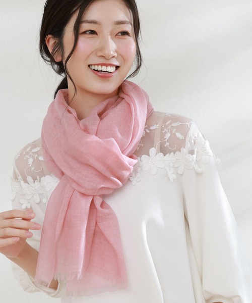 未使用　アルマーニ　コレッツオーニ　シフォン　スカーフ　ショール　ストール 楽天市場】armani collezioni マフラーの通販