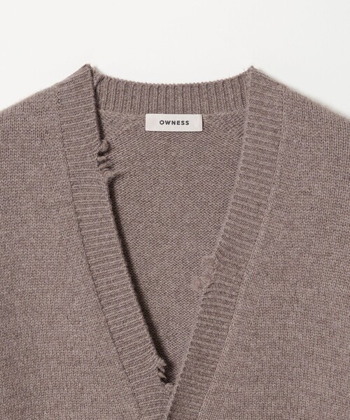BEAUTY＆YOUTH UNITED ARROWS カーディガン 「OWNESS」ウール カシミヤ