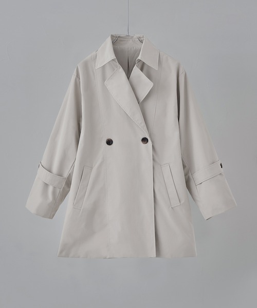 「etoll.」 トレンチコート M ベージュ レディース_画像3