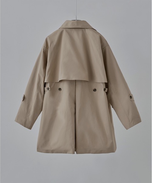 「etoll.」 トレンチコート M ベージュ レディース_画像7