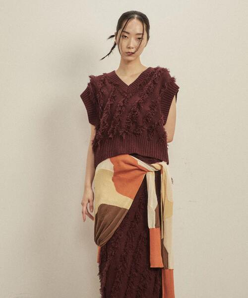 「CONVERSE TOKYO」 スカート FREE ブラック レディース_画像4