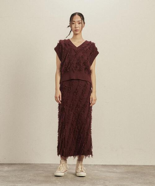 「CONVERSE TOKYO」 スカート FREE ブラック レディース_画像6