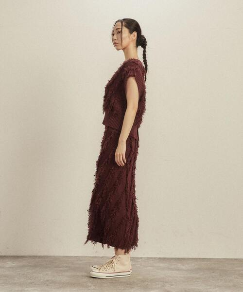 「CONVERSE TOKYO」 スカート FREE ブラック レディース_画像7