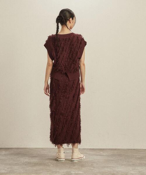 「CONVERSE TOKYO」 スカート FREE ブラック レディース_画像8