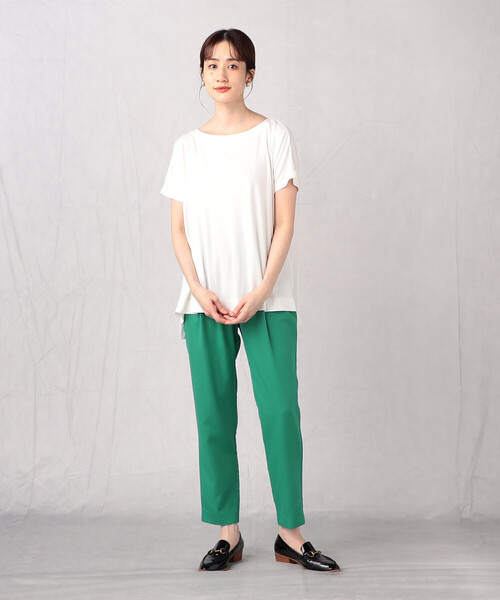 「Comme ca Mature」 イージーパンツ M ピンク レディース_画像8