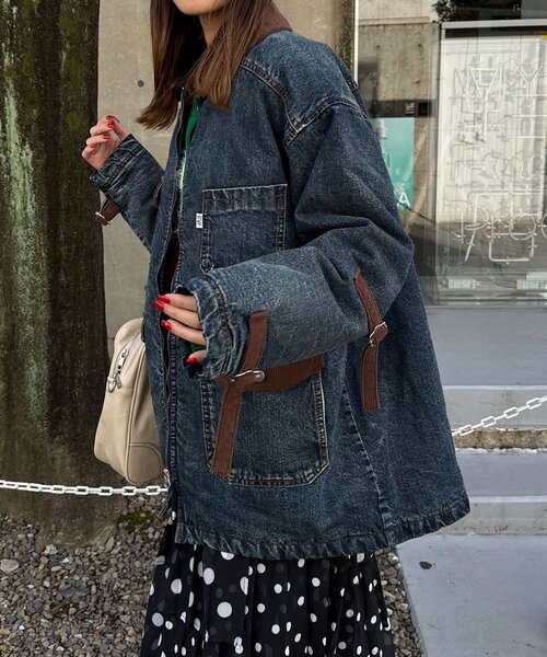 CIAOPANIC（チャオパニック） デニムジャケット gジャン 「ANTI WARP