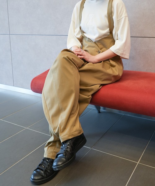 「.ENDRECHERI.」 オーバーオール FREE チャコールグレー メンズ_画像9