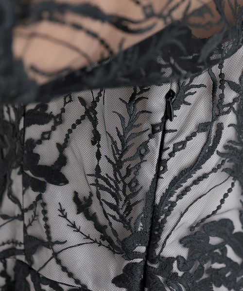 「haremode」 半袖ワンピース M グリーン レディース_画像8