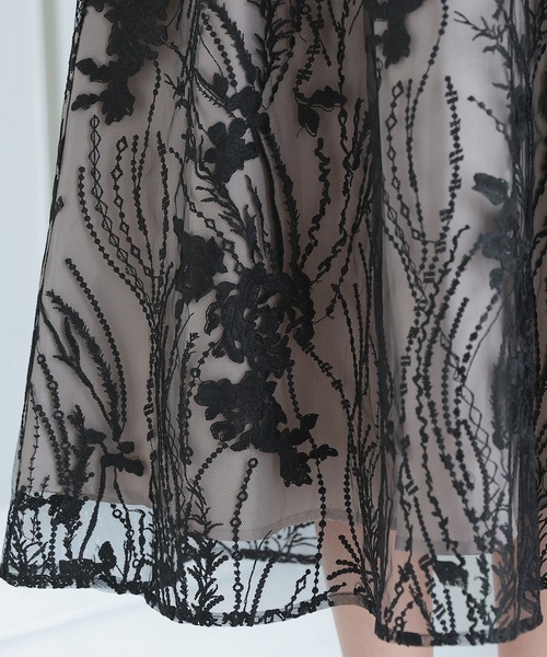 「haremode」 半袖ワンピース M グリーン レディース_画像9