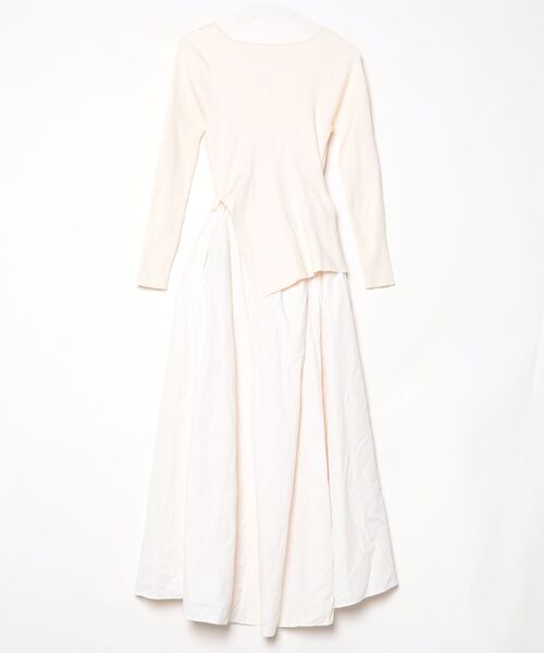 「LAGUNAMOON」 ドッキングワンピース SMALL アイボリー レディース_画像2