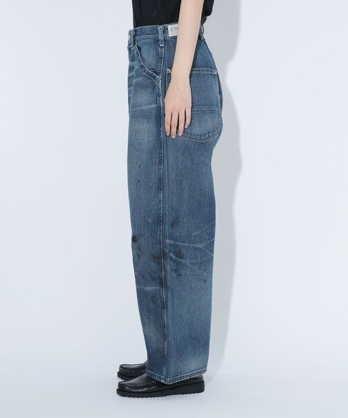 maturely ワイドパンツ ジーンズ デニム デニムパンツ 「別注」Lee