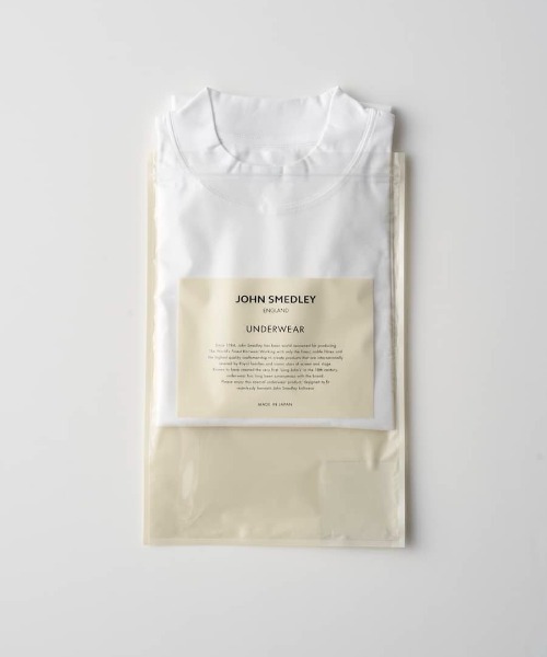 JOHN SMEDLEY（ジョンスメドレー） tシャツ スビンコットンモック