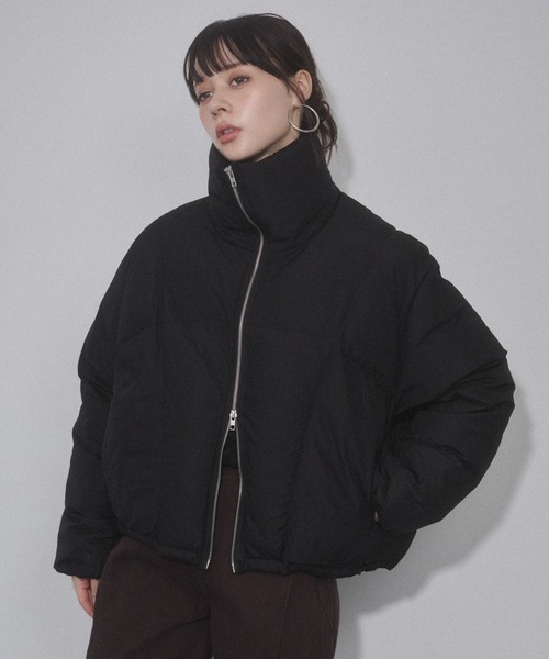 ブラック黒 ショート丈 ダウンジャケット MOONSTONE 激レア90s 美品 THE ノースフェイス NDW92555 【☆】 ノースフェイス） FACE（ザ NORTH ジャケット・アウター