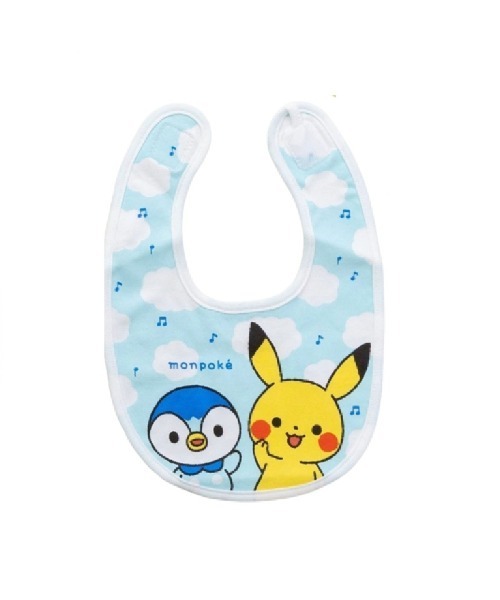モンポケ様 スタイ よだれかけ monpoke モンポケ 5枚組 ピカチュウ : ZOZOTOWN
