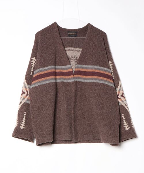 PENDLETON（ペンドルトン） ニットカーディガン SMALL ブラウン メンズ