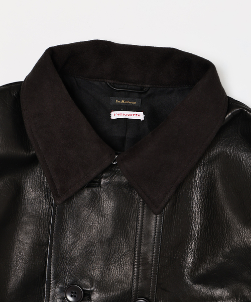 Ets.MATERIAUX（マテリオ） 革ジャン ライダース 「L`etiquette