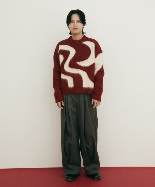 超美品✨マークアンドロナ　可愛いセーター MARK & LONA（マークアンドロナ）の「GRS C pullover（ニット/セーター