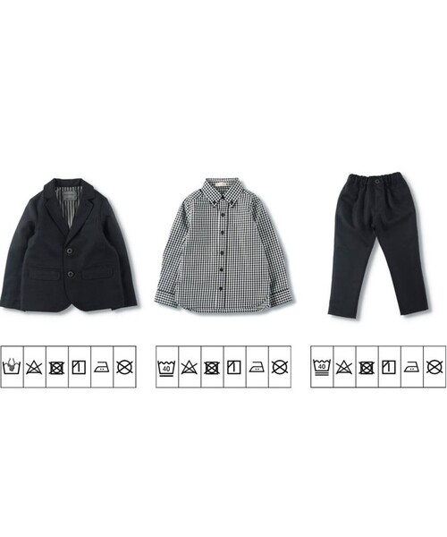 「branshes」 「KIDS」セットアップ 110 ネイビー キッズ_画像7