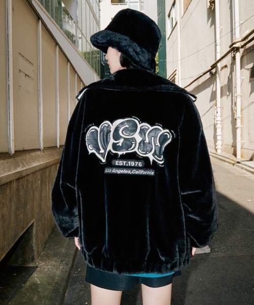「VISION STREET WEAR」 ブルゾン L ホワイト メンズ_画像2
