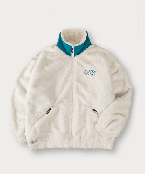 「VISION STREET WEAR」 ブルゾン L ホワイト メンズ_画像4