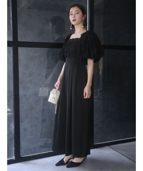 パンツドレス LADY2WAYショルダーパンツドレス 「オケージョンドレス」「ジャンプスーツ」の画像