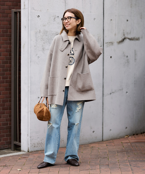 FRAMeWORK（フレームワーク） ステンカラーコート コート 「追加