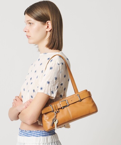 ショルダーバッグ バッグ 「OSOI」SHOULDER BROCLEMINI MAPLE