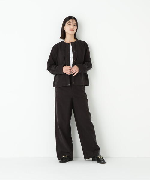 「human woman」 パンツドレス MEDIUM ブラック系その他 レディース_画像5