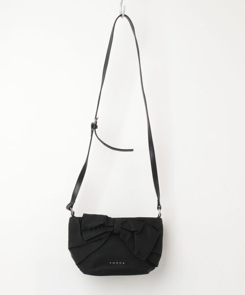TOCCA（トッカ） リボンショルダーバッグ - ブラック レディース