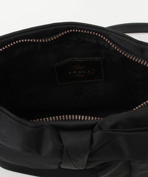 TOCCA（トッカ） リボンショルダーバッグ - ブラック レディース