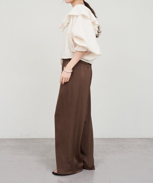 「SHENERY」 長袖ブラウス FREE オフホワイト レディース_画像5