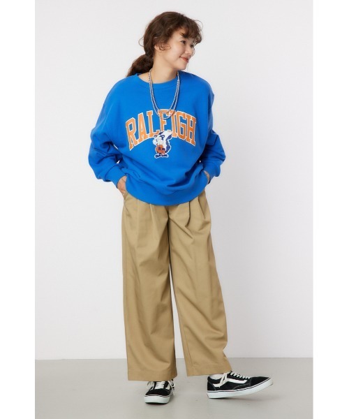 「RODEO CROWNS WIDE BOWL」 長袖カットソー FREE チャコールグレー レディース_画像5