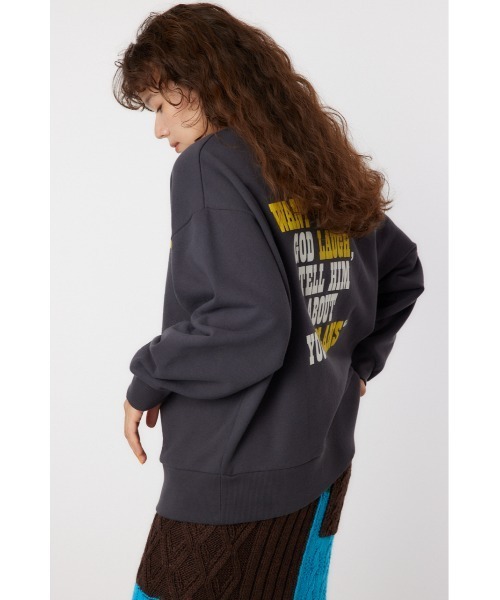 「RODEO CROWNS WIDE BOWL」 長袖カットソー FREE チャコールグレー レディース_画像8