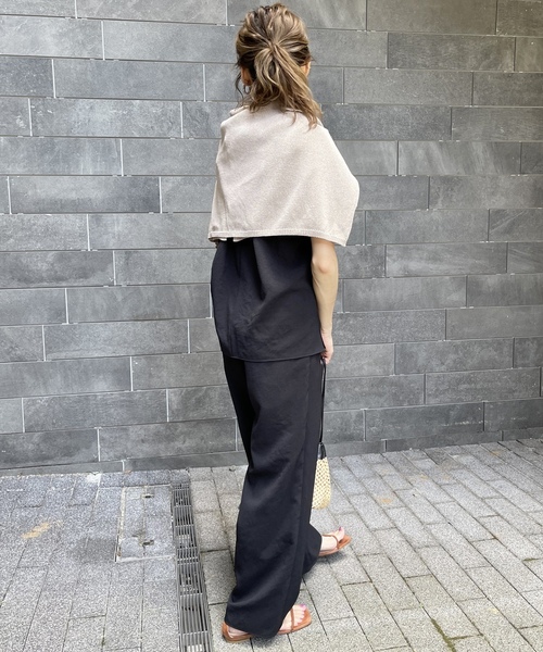 「Spick & Span」 チノパンツ 38 ブラック レディース_画像3