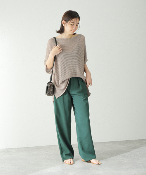 「Spick & Span」 チノパンツ 38 ブラック レディース_画像7