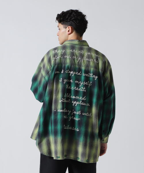 VALABASAS(ヴァラバサス) シャツ Valabasas /バラバサス/GREEN CHECH VALABASAS(ヴァラバサス) シャツ Valabasas /バラバサス/GREEN CHECH