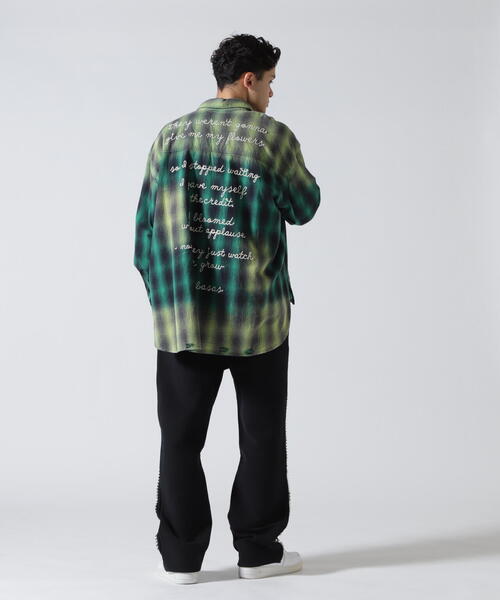 VALABASAS(ヴァラバサス) シャツ Valabasas /バラバサス/GREEN CHECH VALABASAS(ヴァラバサス) シャツ Valabasas /バラバサス/GREEN CHECH