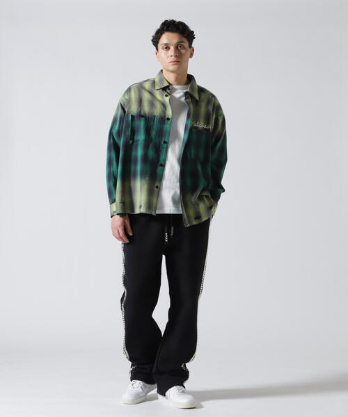 VALABASAS（ヴァラバサス） シャツ Valabasas /バラバサス/GREEN CHECH