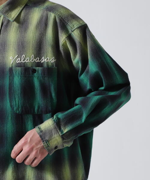 VALABASAS(ヴァラバサス) シャツ Valabasas /バラバサス/GREEN CHECH VALABASAS(ヴァラバサス) シャツ Valabasas /バラバサス/GREEN CHECH