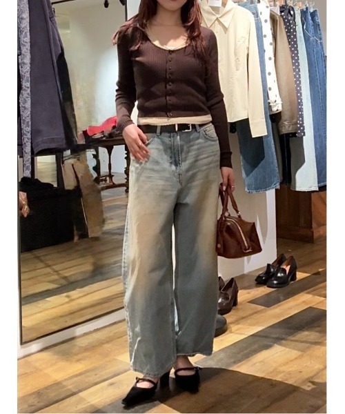 マウジー　完売HALTER NECK DOUBLE KNIT トップス MOUSSY | HALTER NECK DOUBLE KNIT トップス (ニット ) |SHEL'TTER