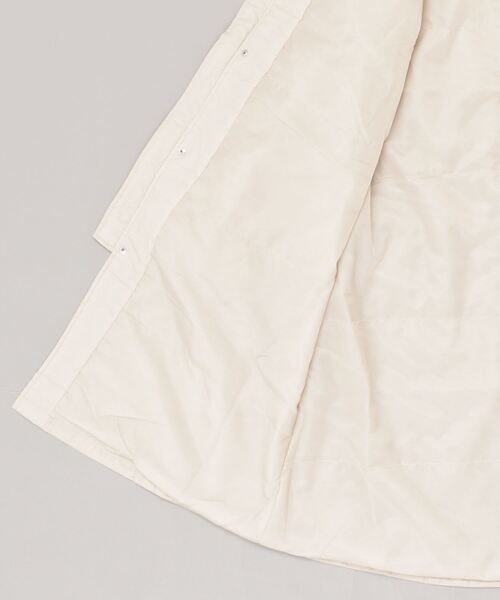 「Per sist ence」 中綿コート FREE オフホワイト レディース_画像3