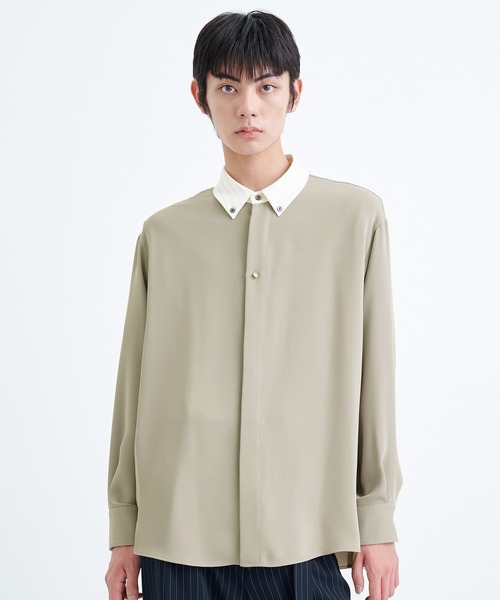 CULLNI クルニ 長袖シャツ ベージュ サイズ1 CULLNI（クルニ） 長袖シャツ 1 ベージュ メンズ : ZOZOTOWN Yahoo!店