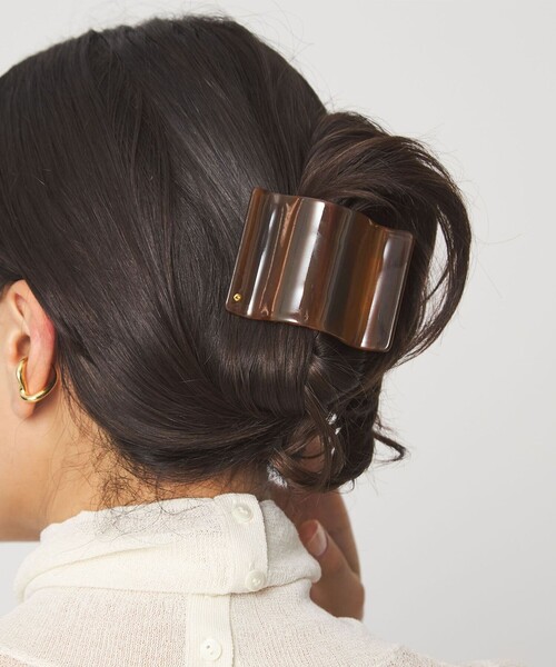 ALEXANDRE マーブルヘアクリップ green label relaxing（グリーンレーベルリラクシング） ヘアクリップ