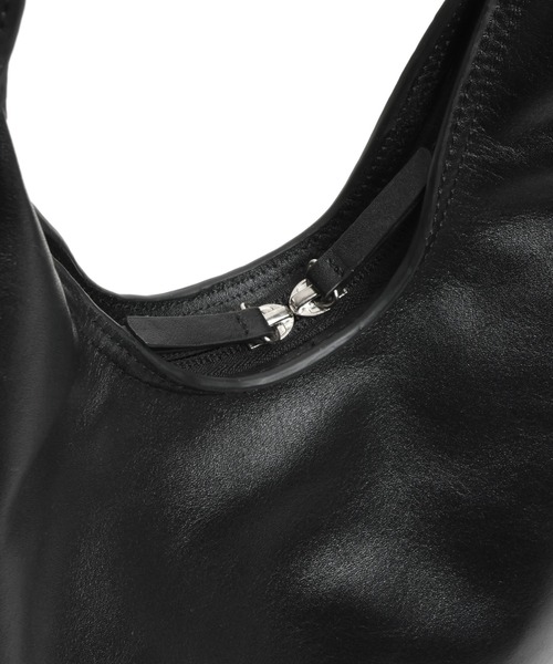 YArKA トートバッグ 「YArKA/ヤーカ」real leather round design one