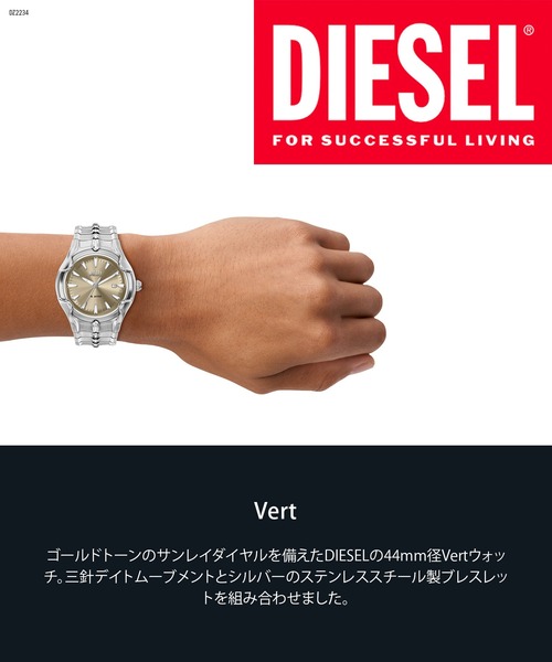 DIESEL（ディーゼル） 腕時計 腕時計 メンズ アナログ ステンレス