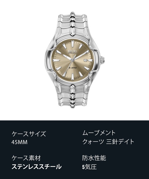 DIESEL（ディーゼル） 腕時計 腕時計 メンズ アナログ ステンレス